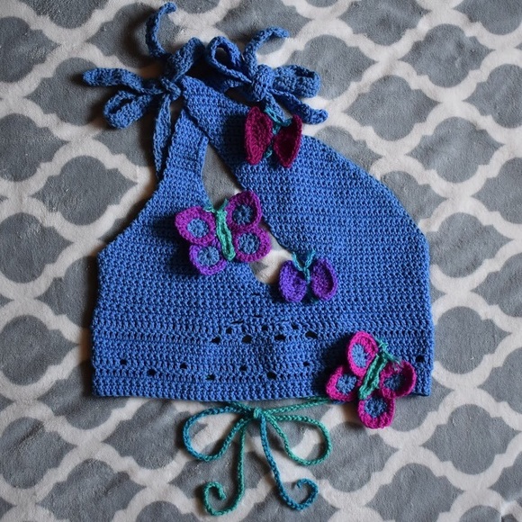 Handmade Ethereal Fairy Garden Asymmetrical Top - Picture 7 of 16